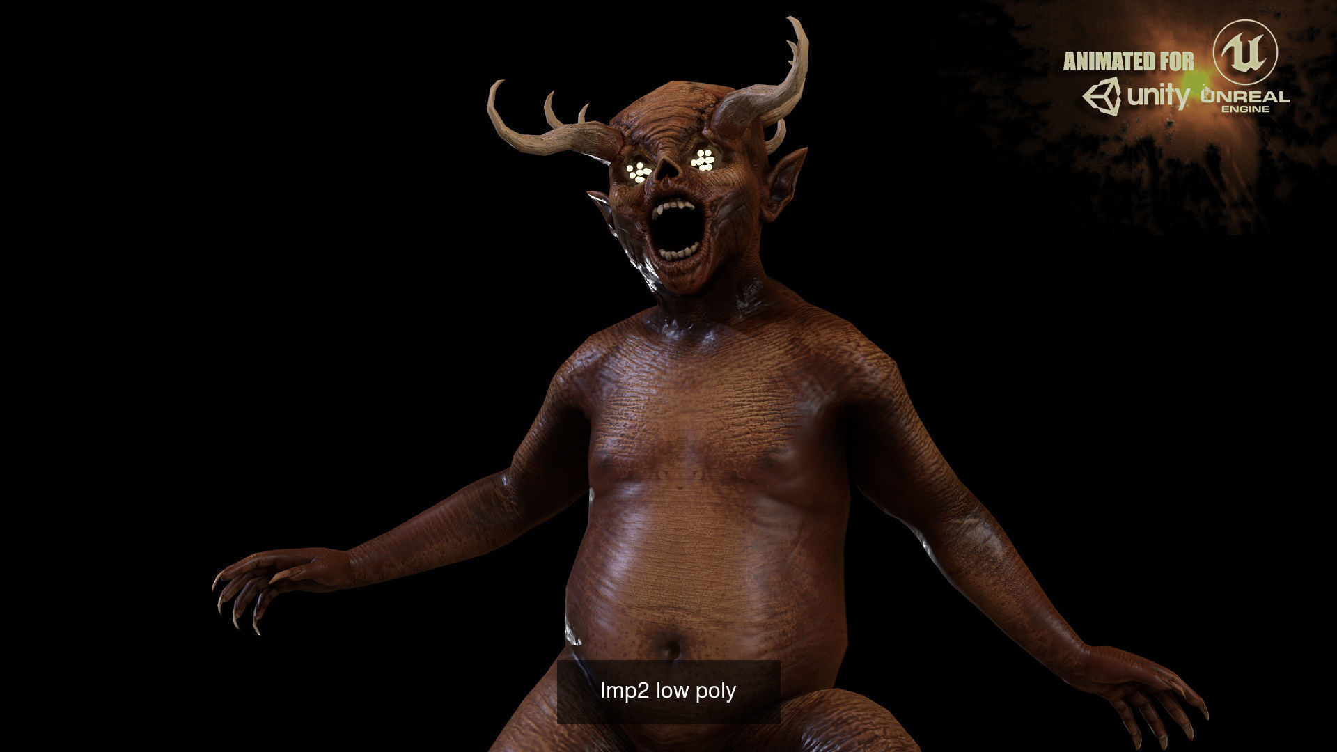 Demons pack2 3D Model Collection_21