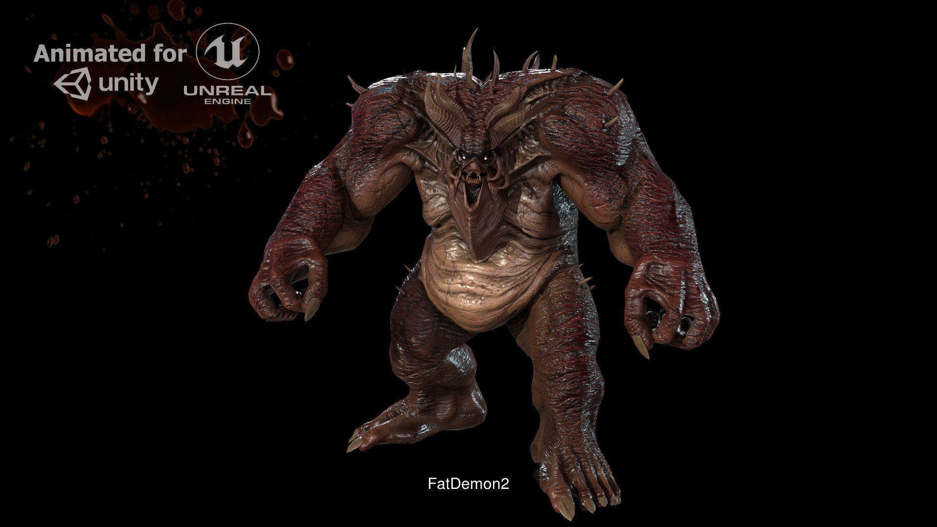 Demons pack2 3D Model Collection_17