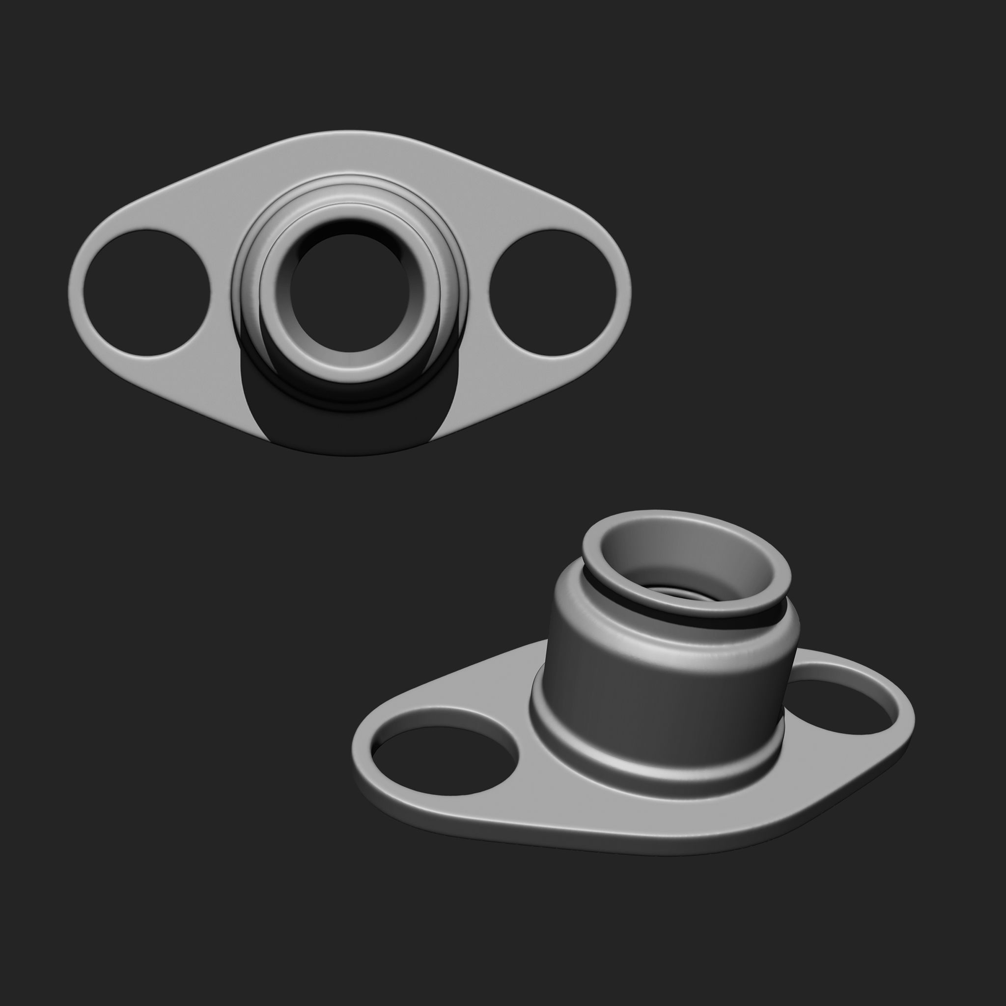 NUTS  and BOLTS MEGA PACK 4 IN ONE  61 BRUSHES 3D model_23