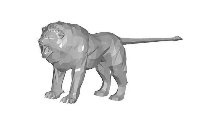 Lion 3d