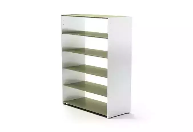 White Wooden Frank Shelves