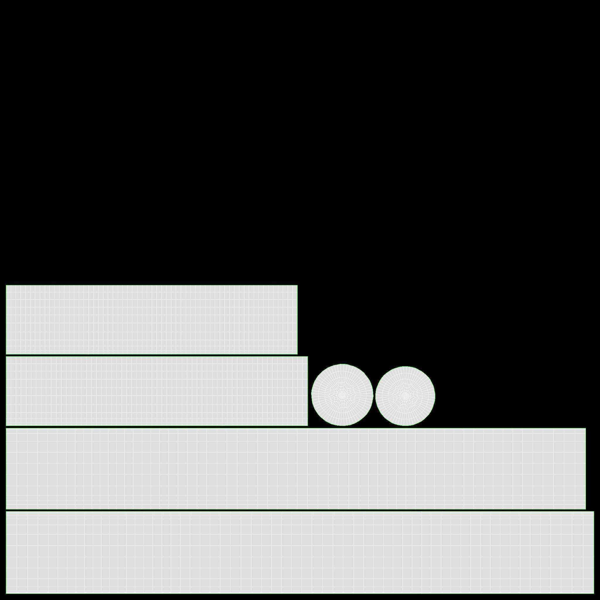 Color striped beach bag with straw hat 3D model_14