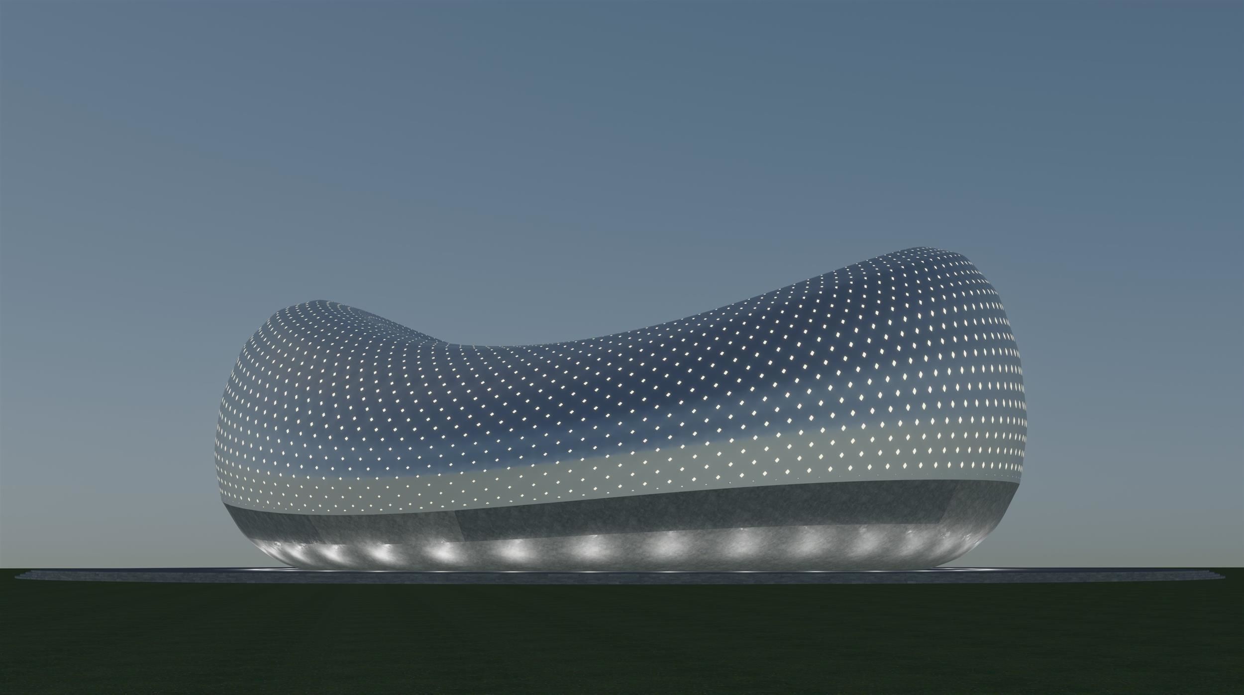 Building in concept 001 3D model_2