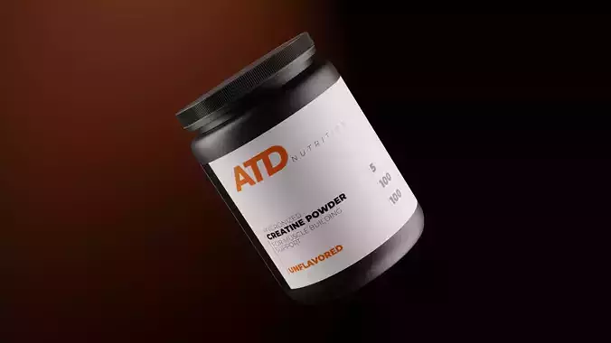 Mid Size Supplement Bottle