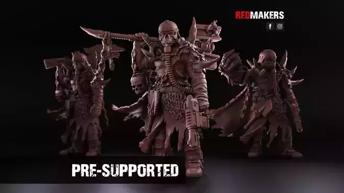 Renegade Death Division - Commander - Heretics 3D print model
