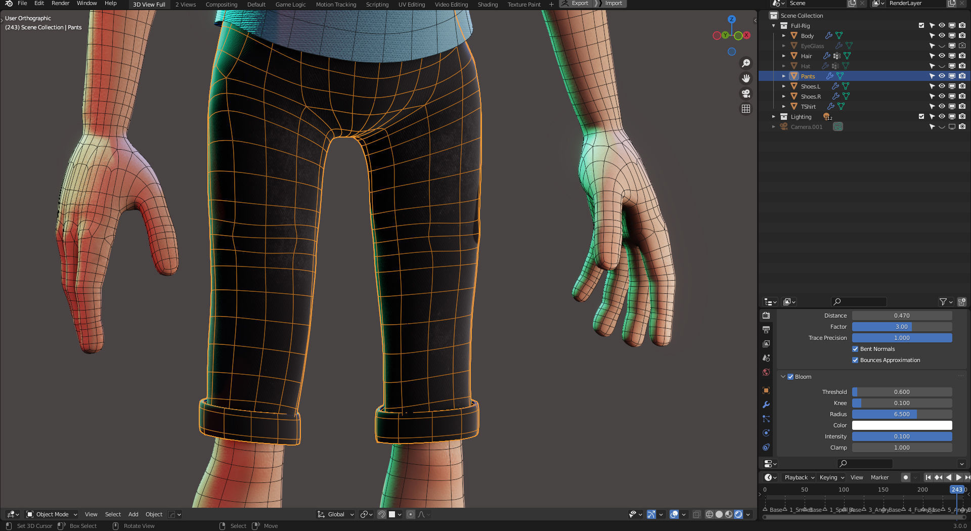 3D Modeling - Boy - Luke - Blender 3 3D model_5