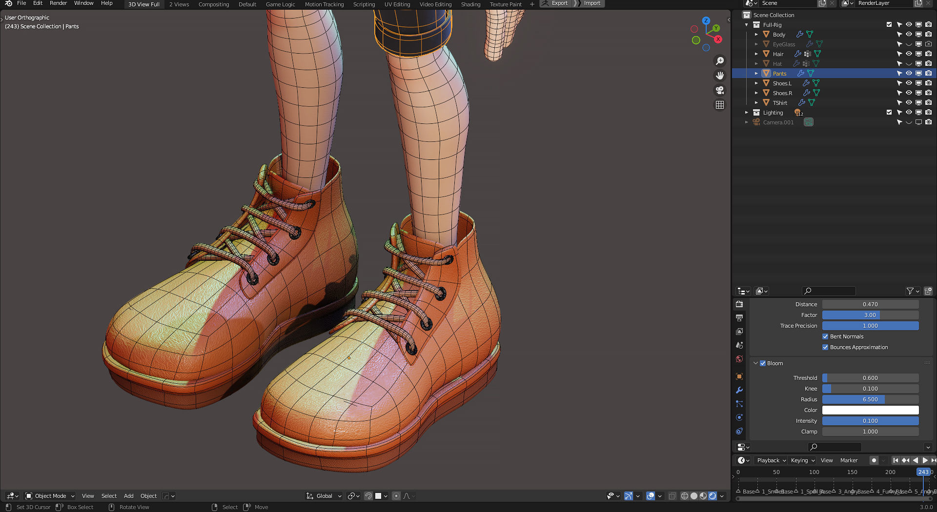 3D Modeling - Boy - Luke - Blender 3 3D model_6