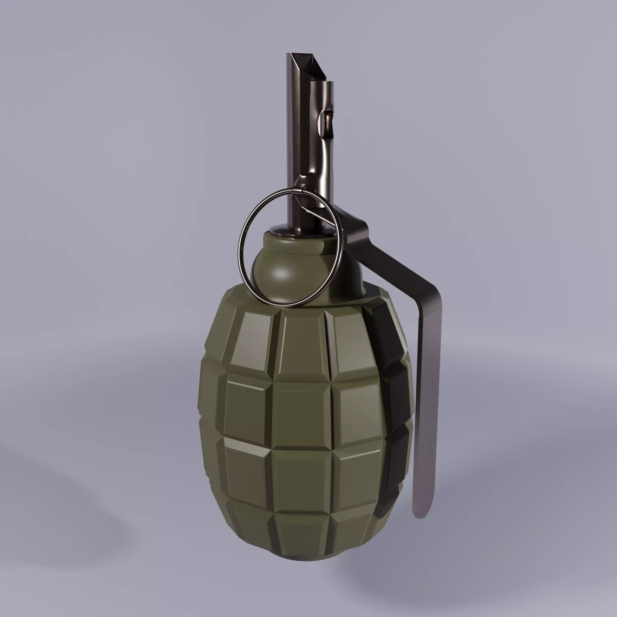 Hand Granade 3d Free model Free 3D model