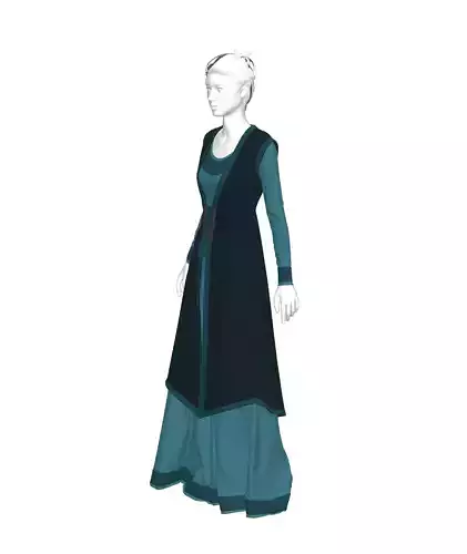 Medieval Gown 03 
