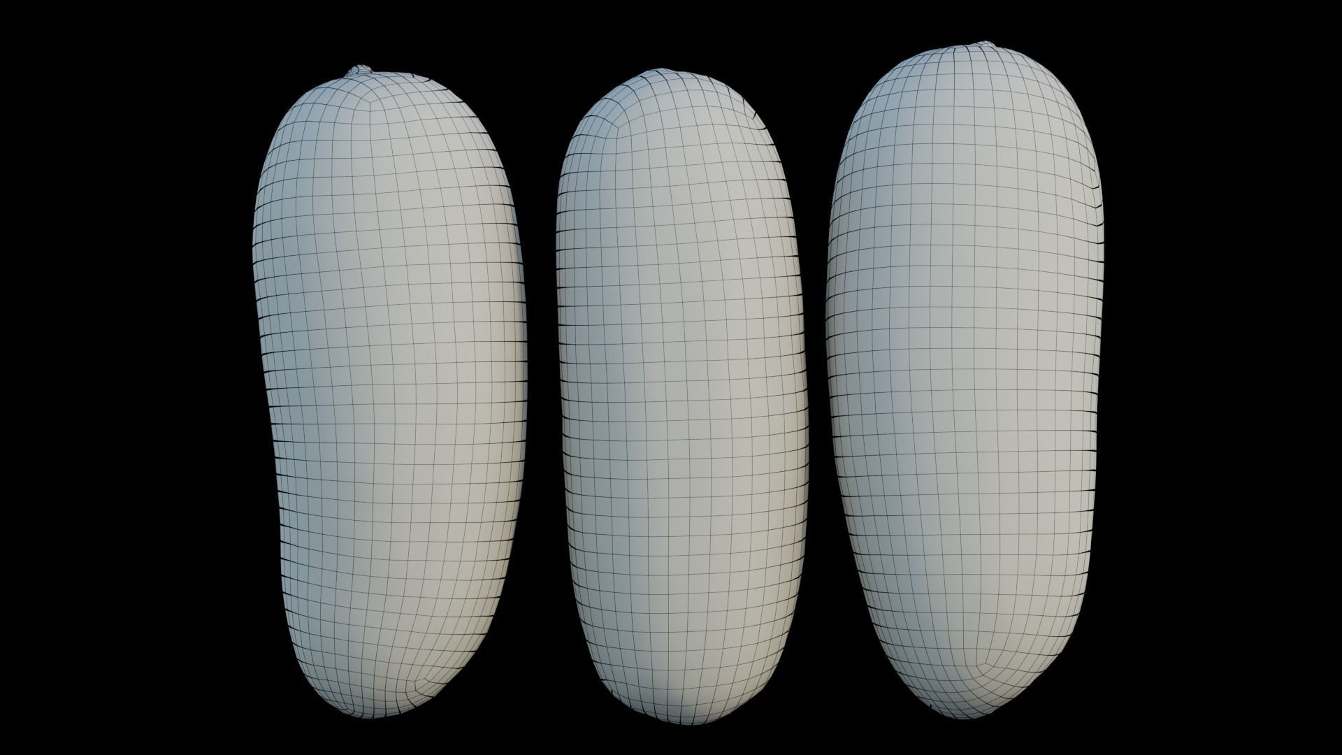 Cucumber 04 3D model_9