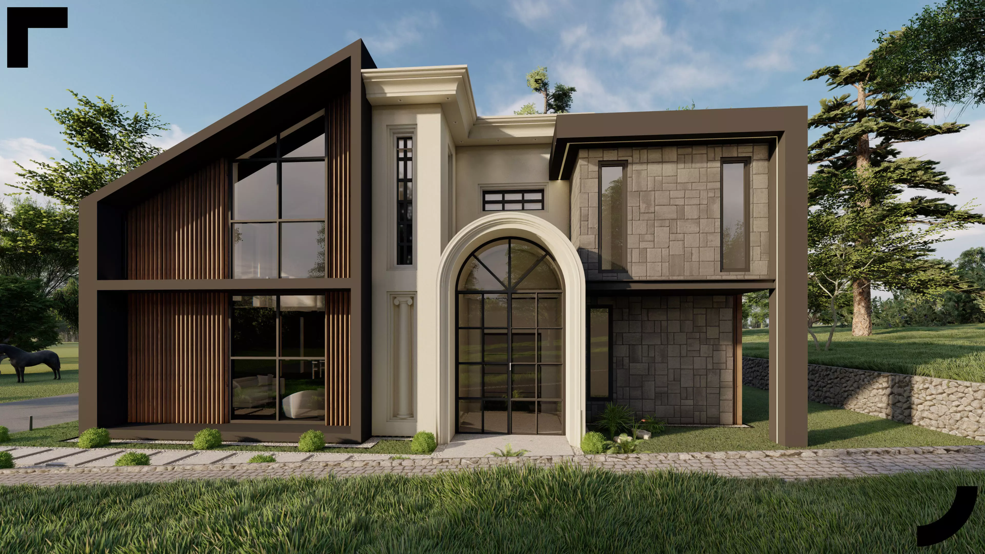SE Villa Kemerburgaz by FGM 3D model