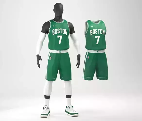 Basketball Uniform 3D model