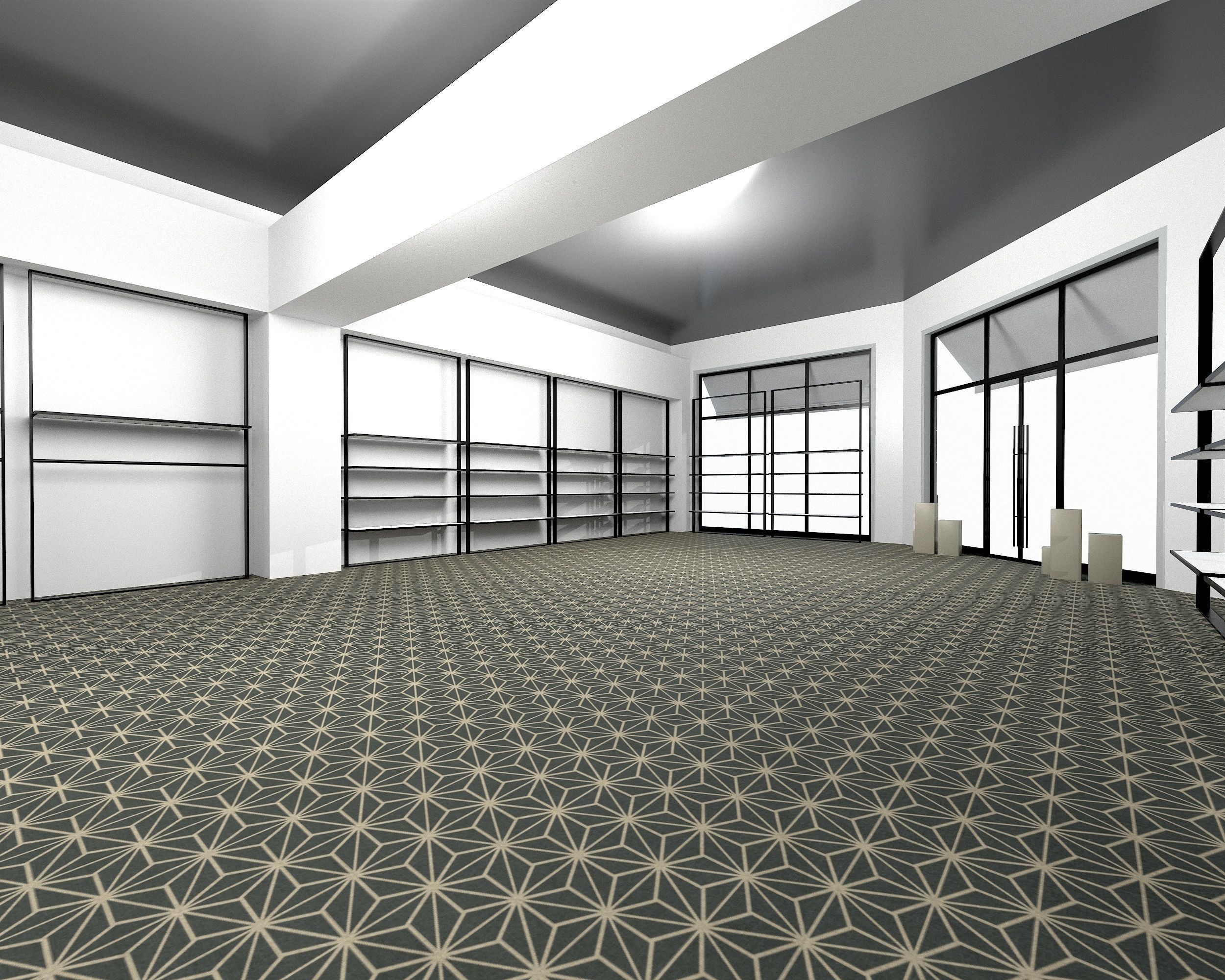 Cloth Shop Store Boutique Low-poly 3D model_11