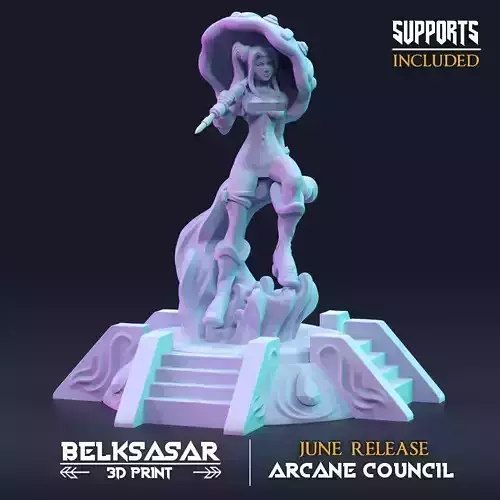 Pin Up Ilziliel Water Maiden Nude