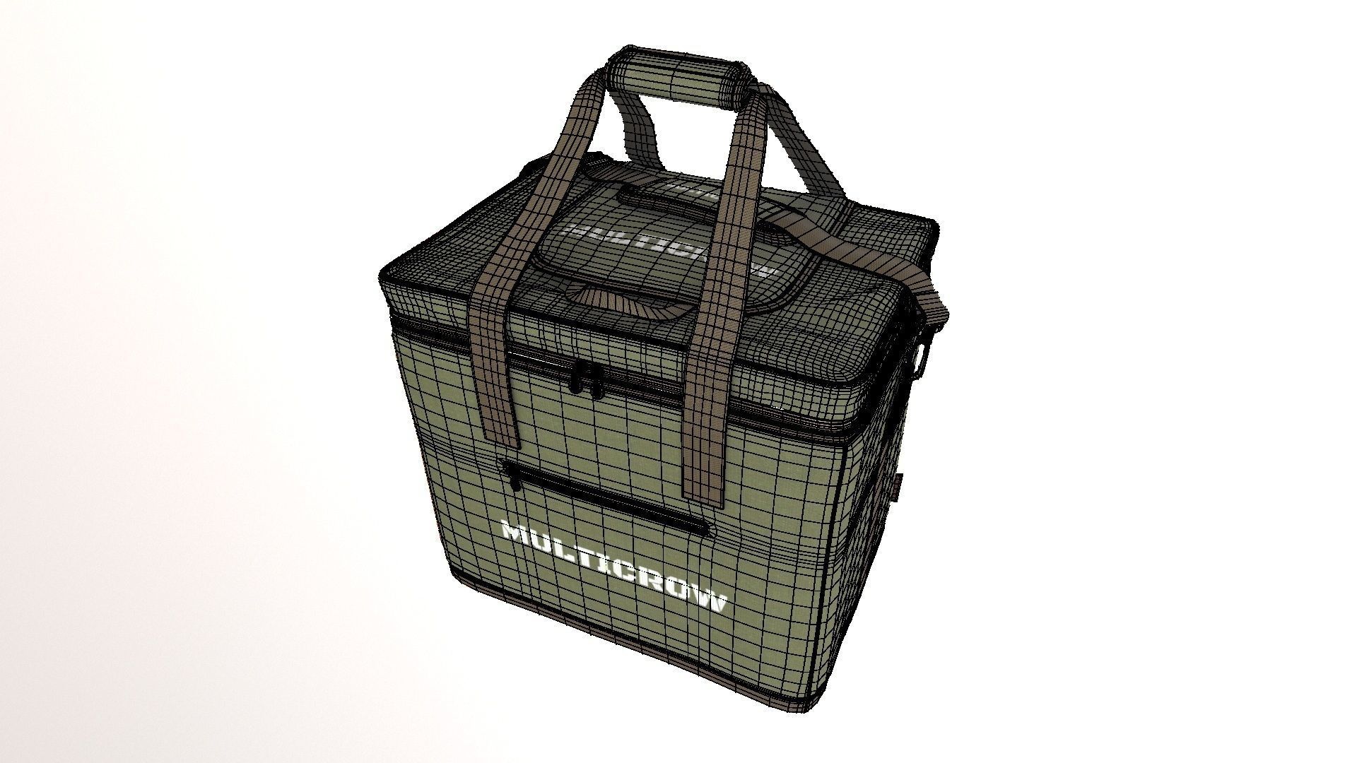 Cooler Bag 3d Model VR Low-poly 3D model_9