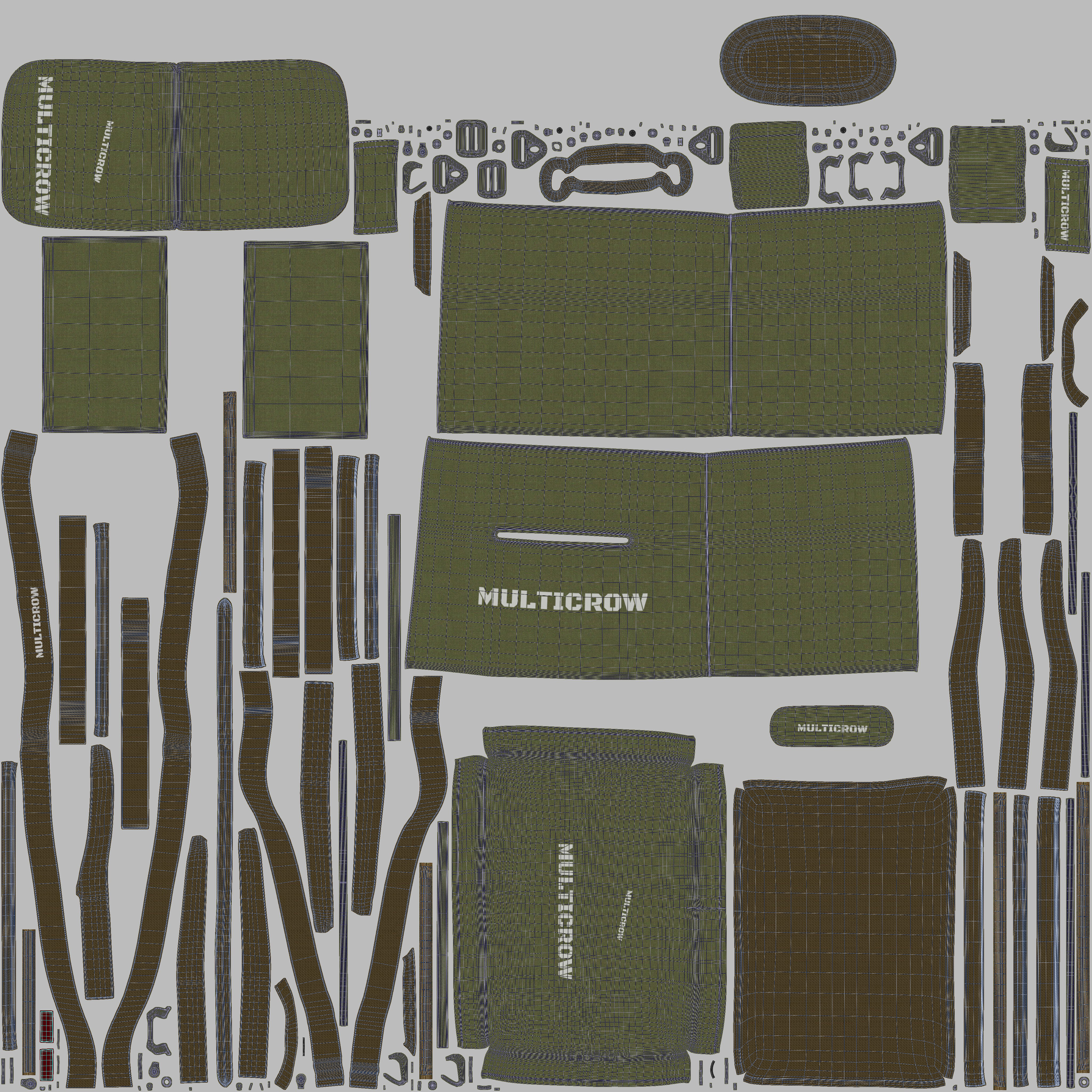 Cooler Bag 3d Model VR Low-poly 3D model_11