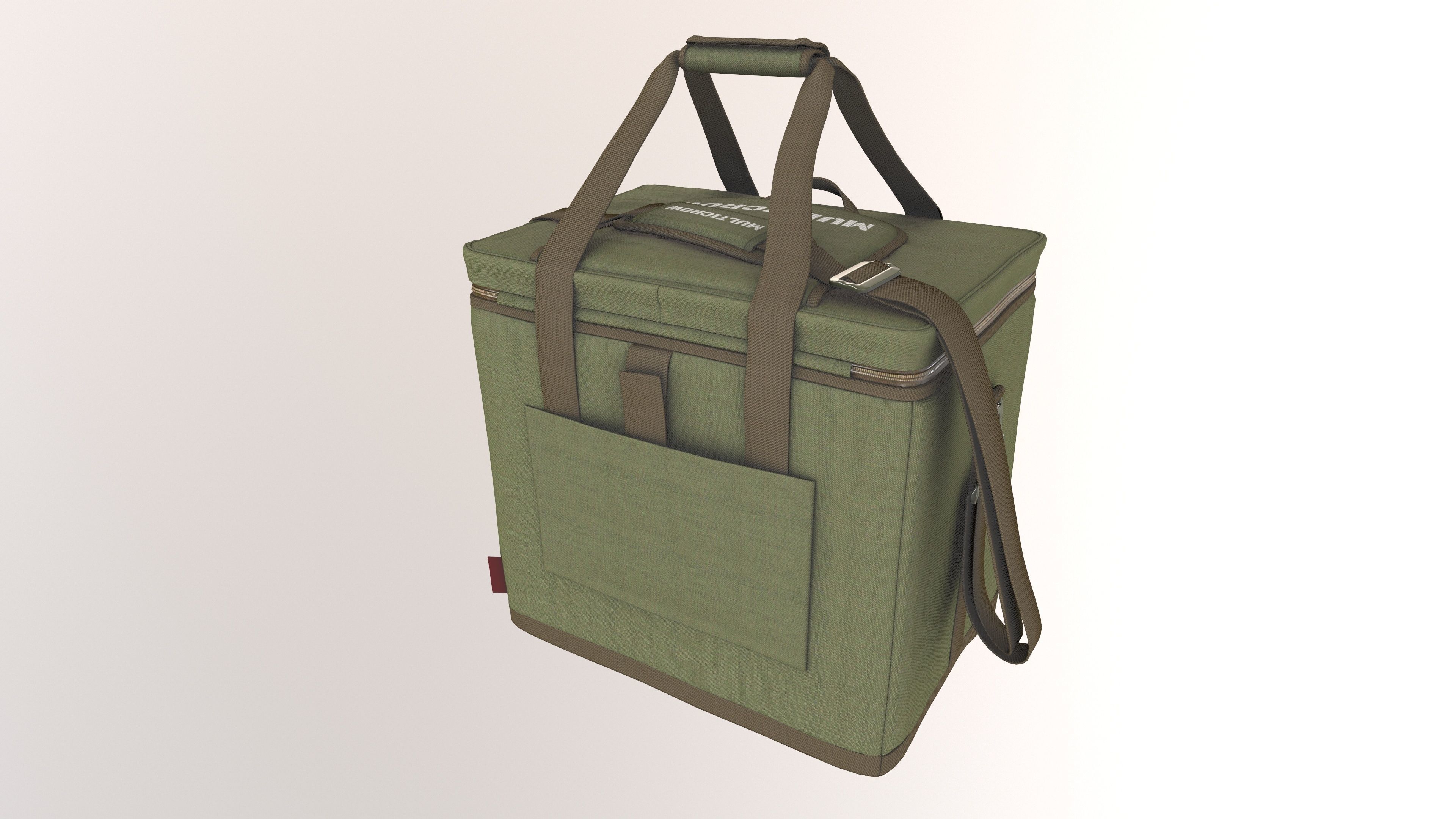 Cooler Bag 3d Model VR Low-poly 3D model_2