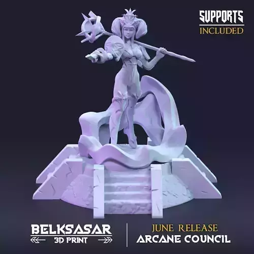 Wizard Themil Primordial Hand 3D print model