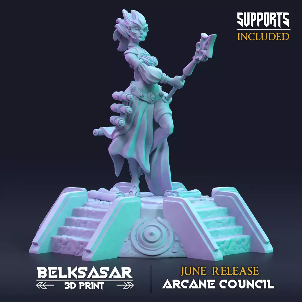 Wizard Zuang Thunder Manifestation 3D print model
