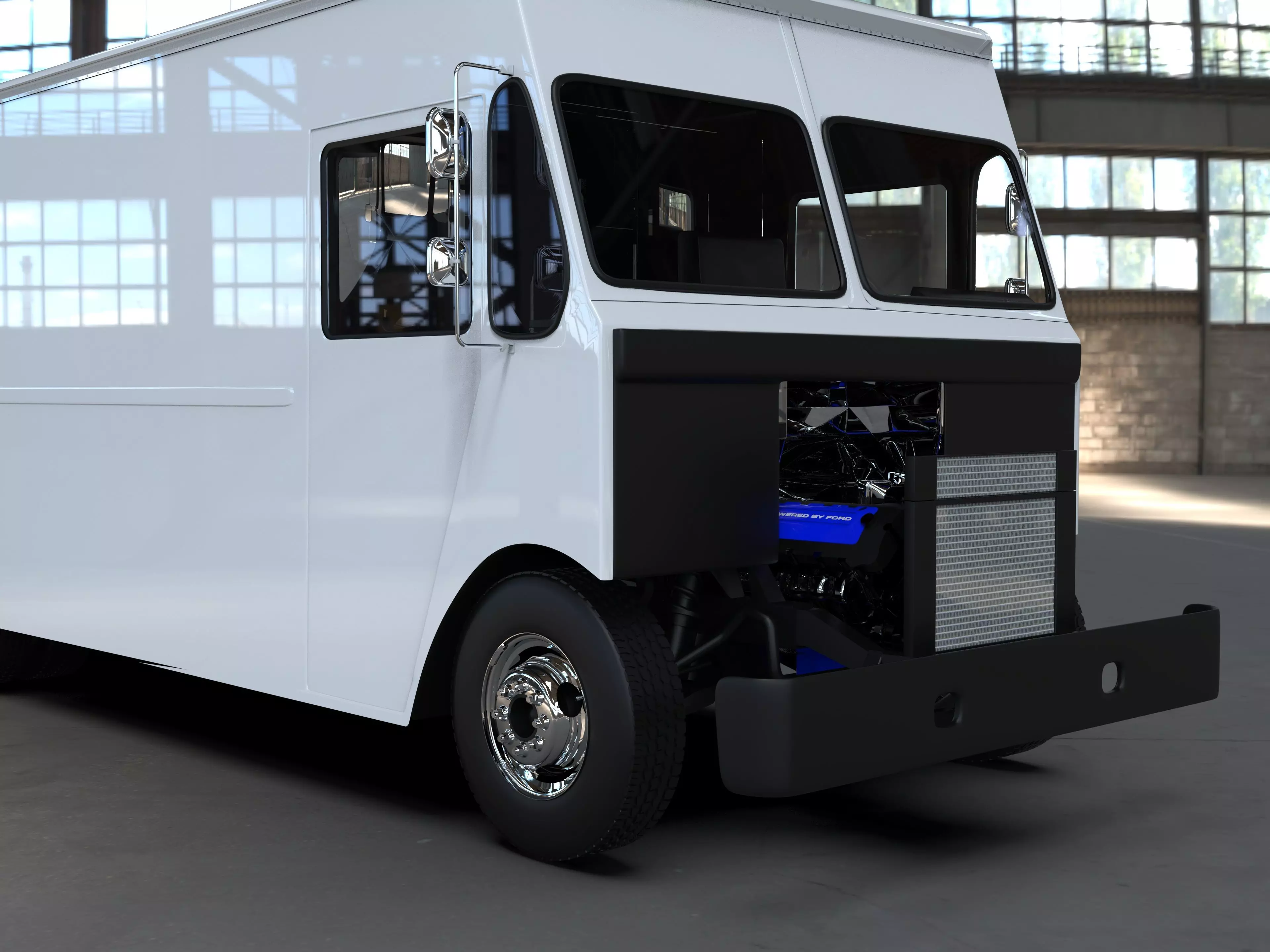 F59 step van 3D model