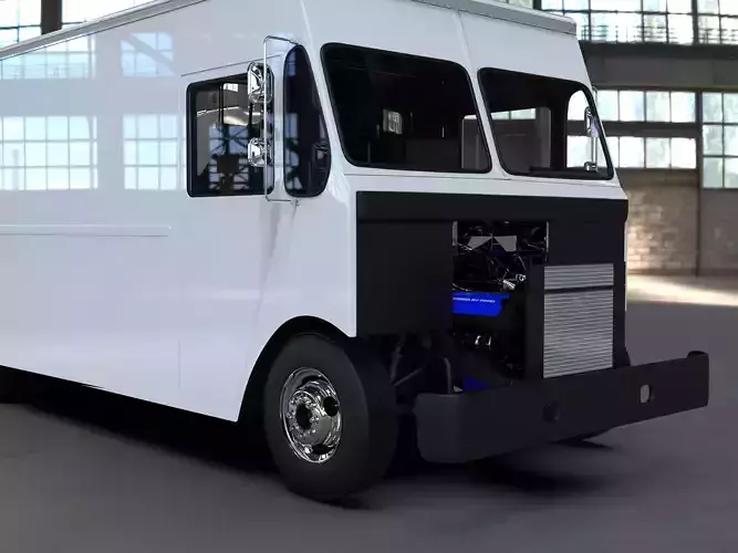 F59  step van 3D model