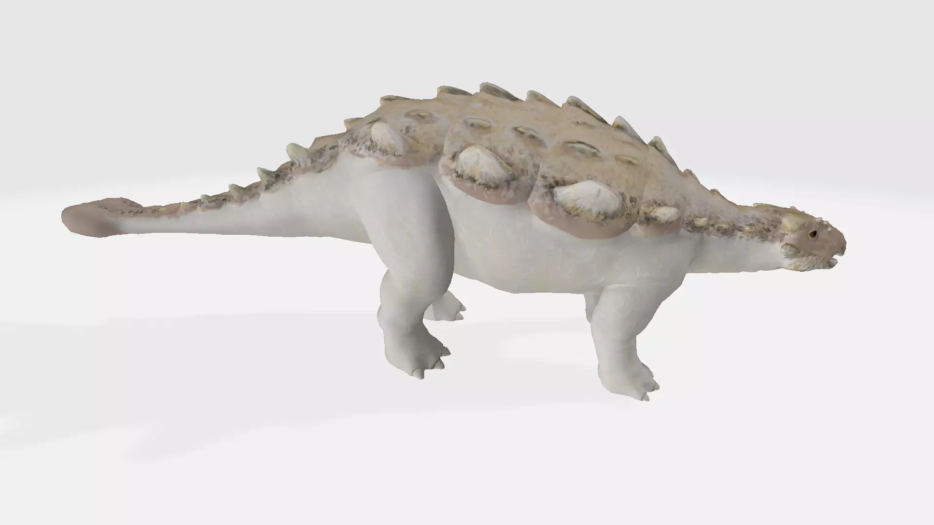 Crichtonsaurus dinosaur 3D model_0