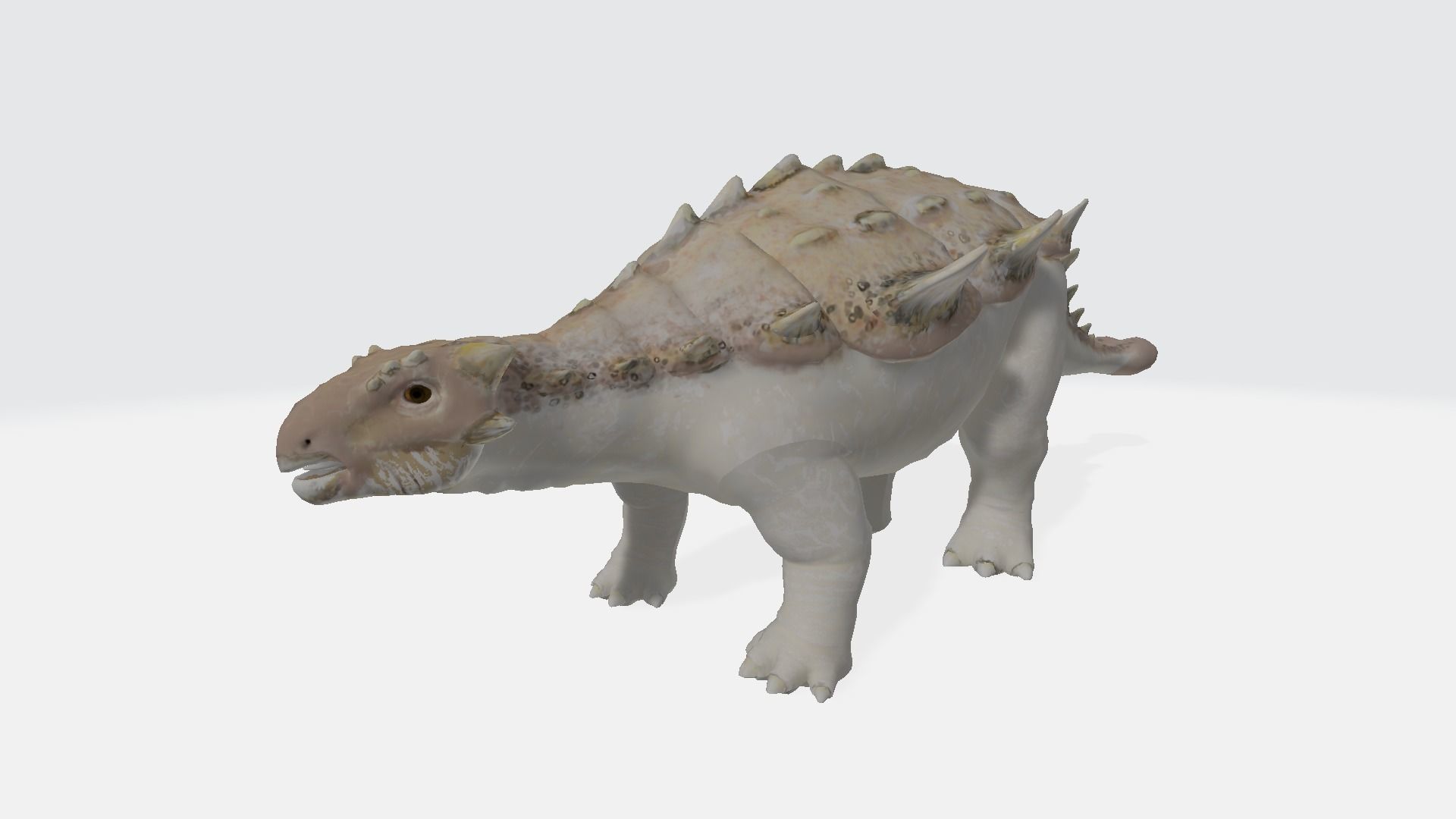 Crichtonsaurus dinosaur 3D model_1