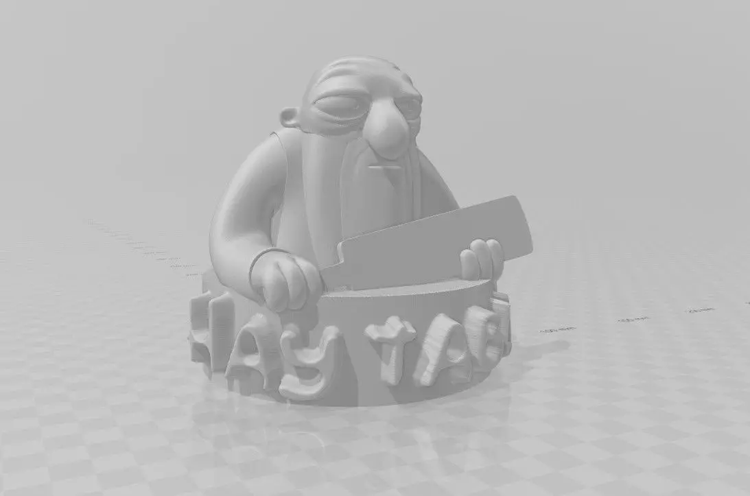 Pencilholder Hay Tabla Simpsons 3D print model