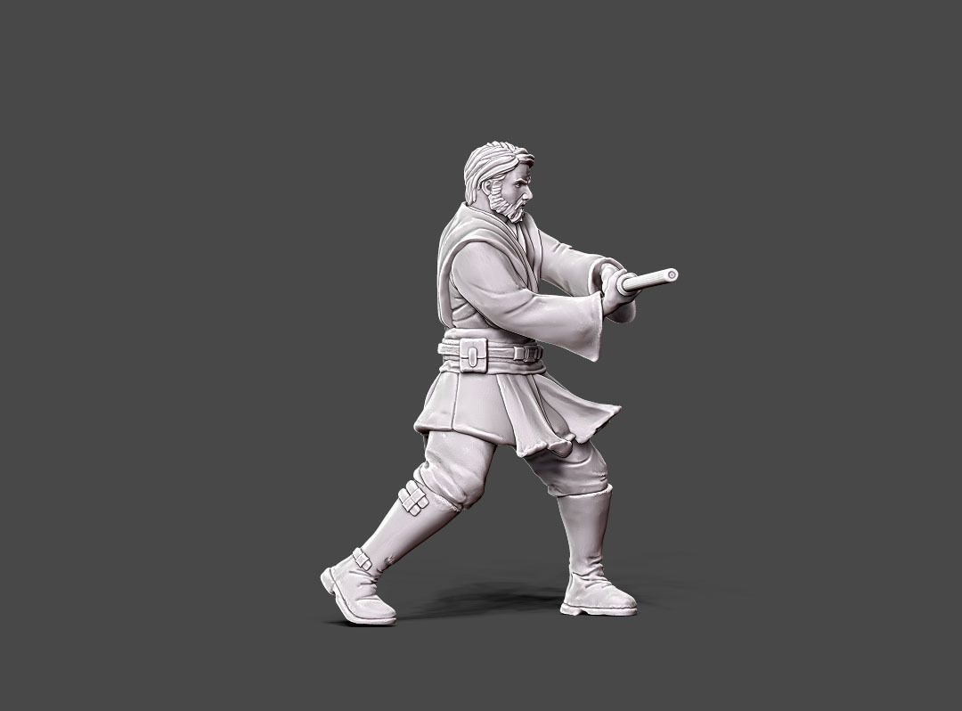 Light adept - 35 mm scale 3D print model_6