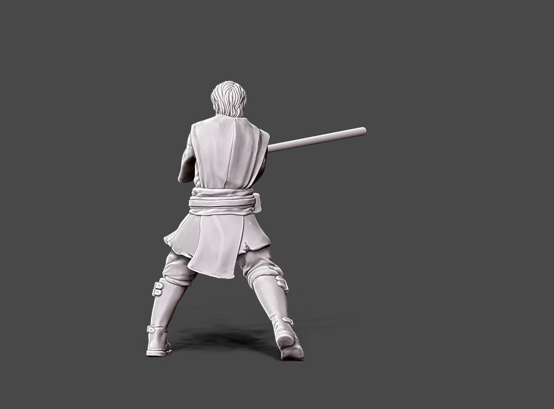 Light adept - 35 mm scale 3D print model_5