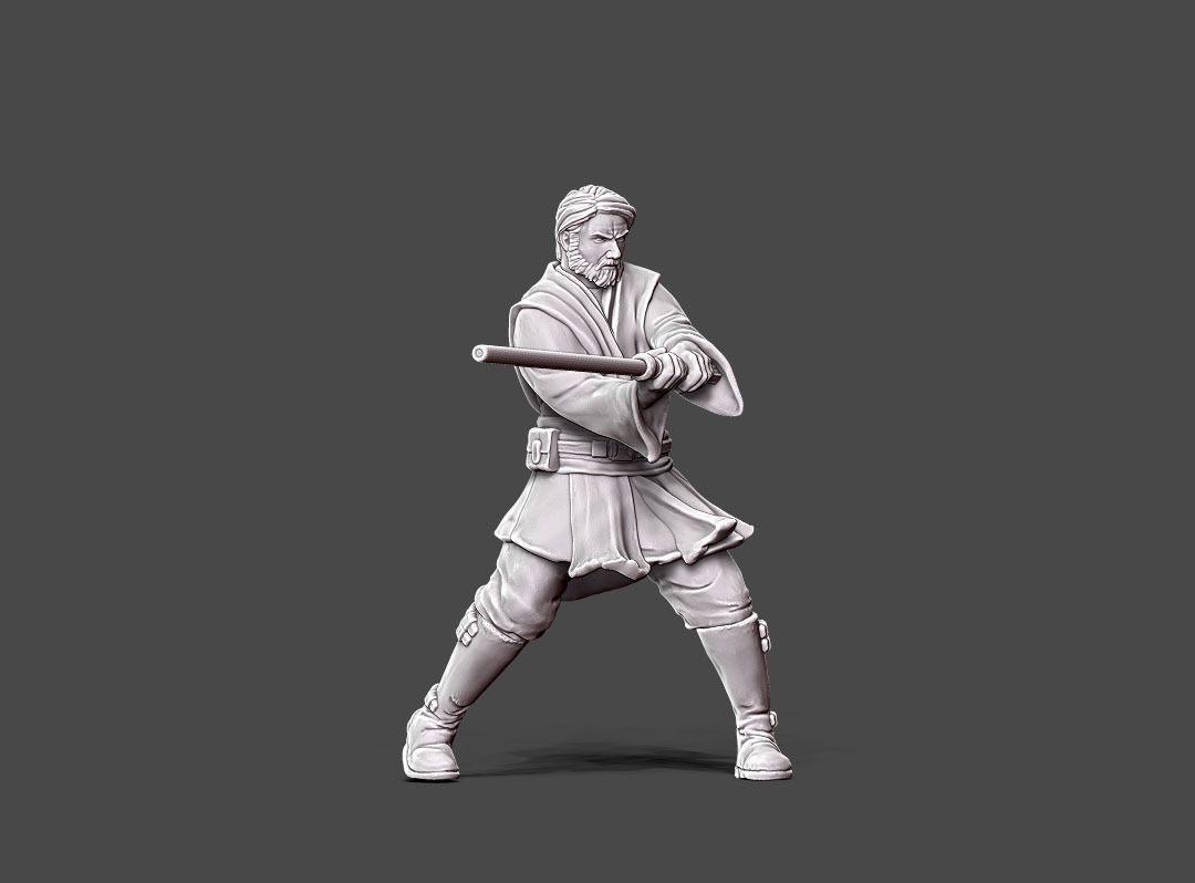 Light adept - 35 mm scale 3D print model_2