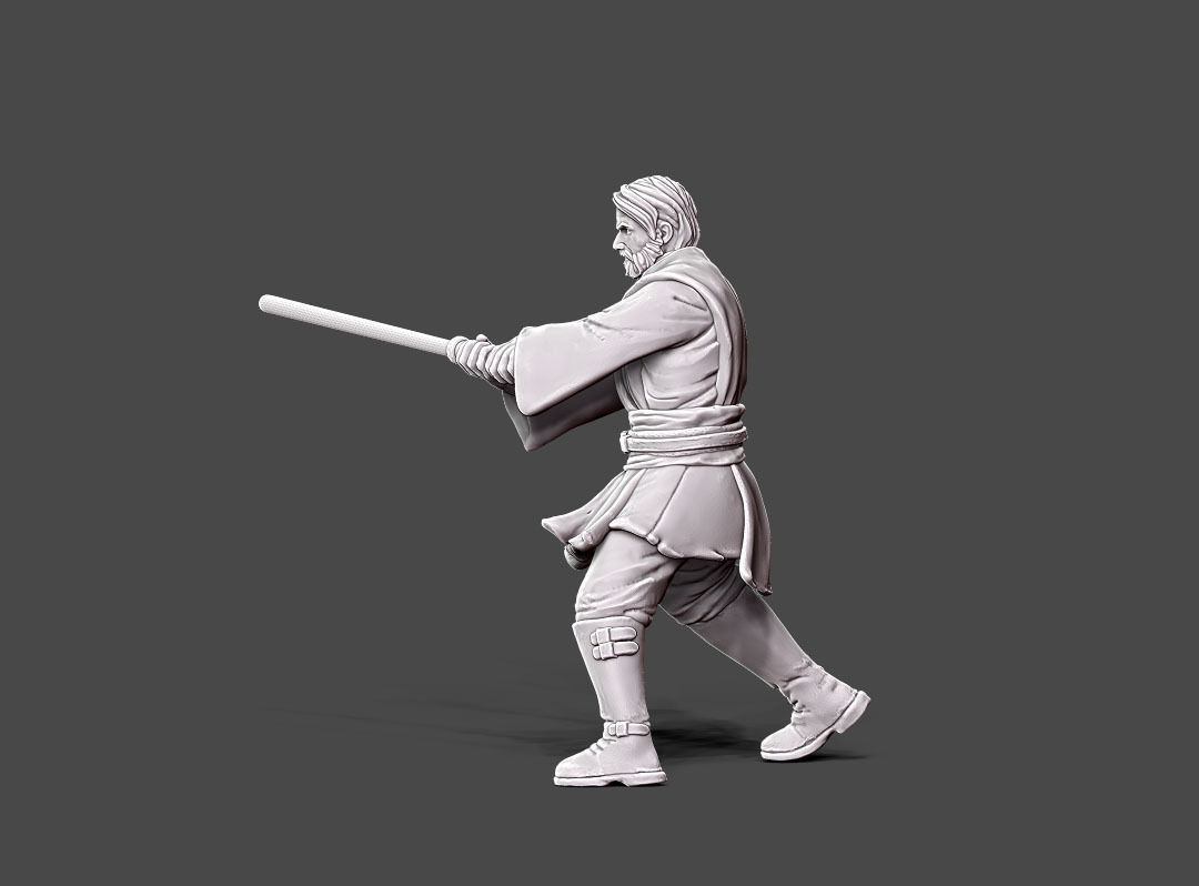 Light adept - 35 mm scale 3D print model_4