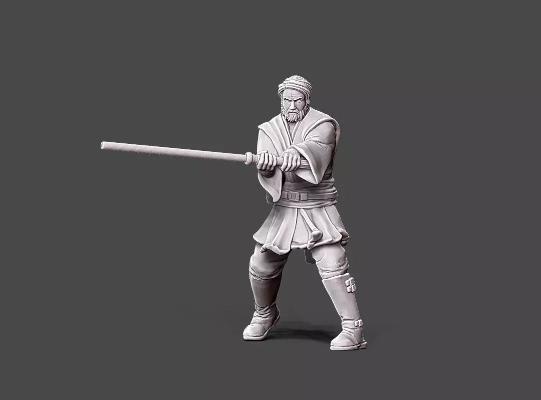 Light adept - 35 mm scale 3D print model_0