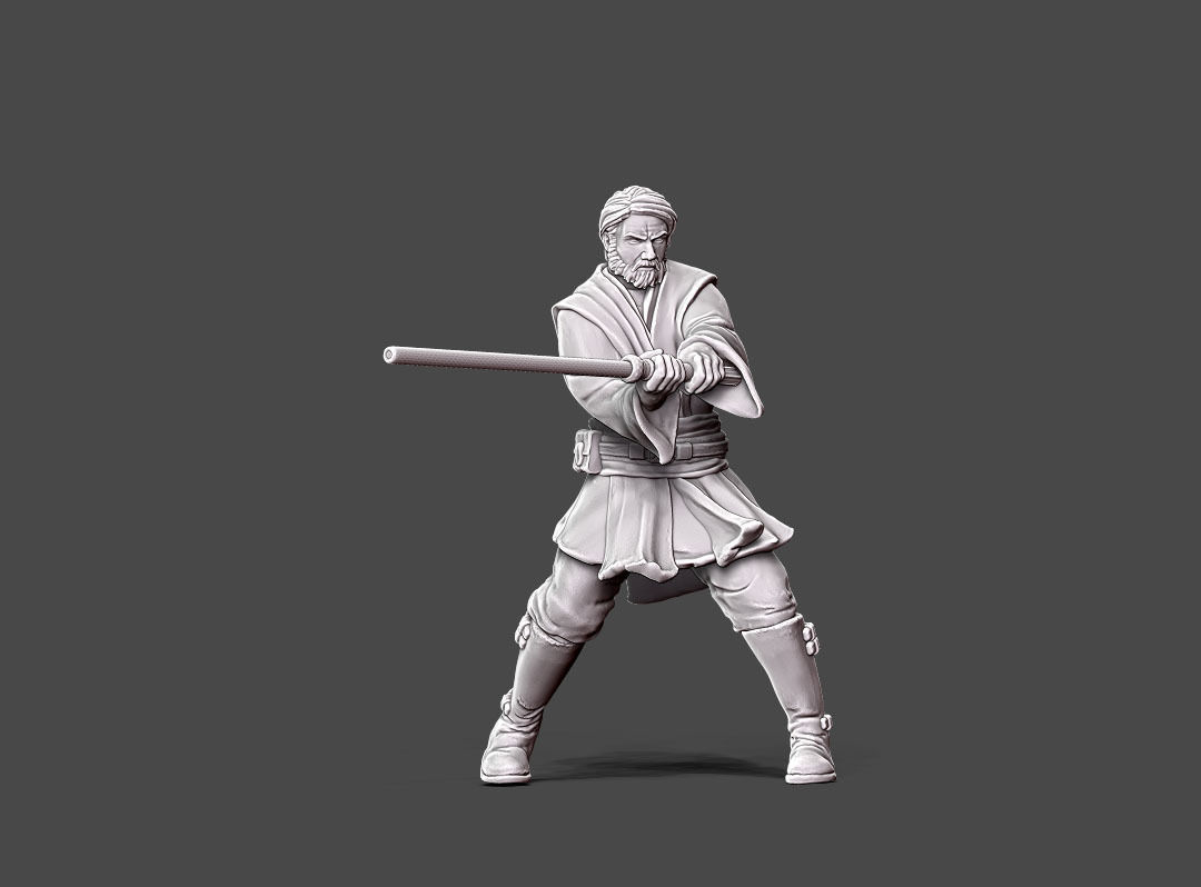 Light adept - 35 mm scale 3D print model_1