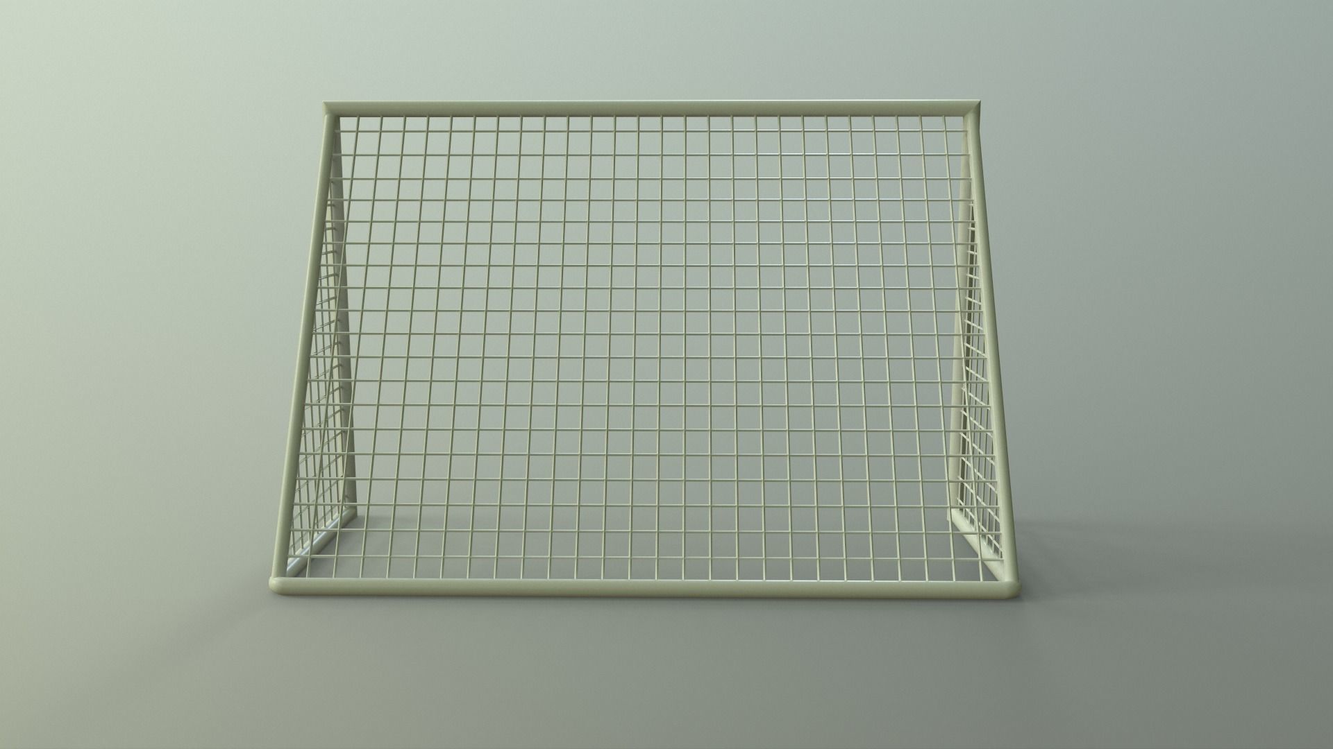 PBR Soccer Football Goal Post F Low-poly 3D model_13