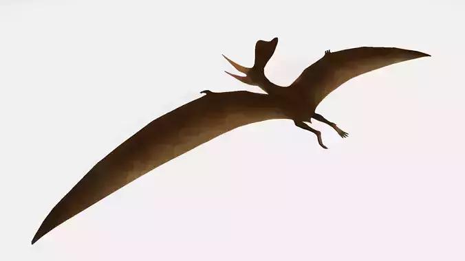 Geosternbergia dinosaur flying in air