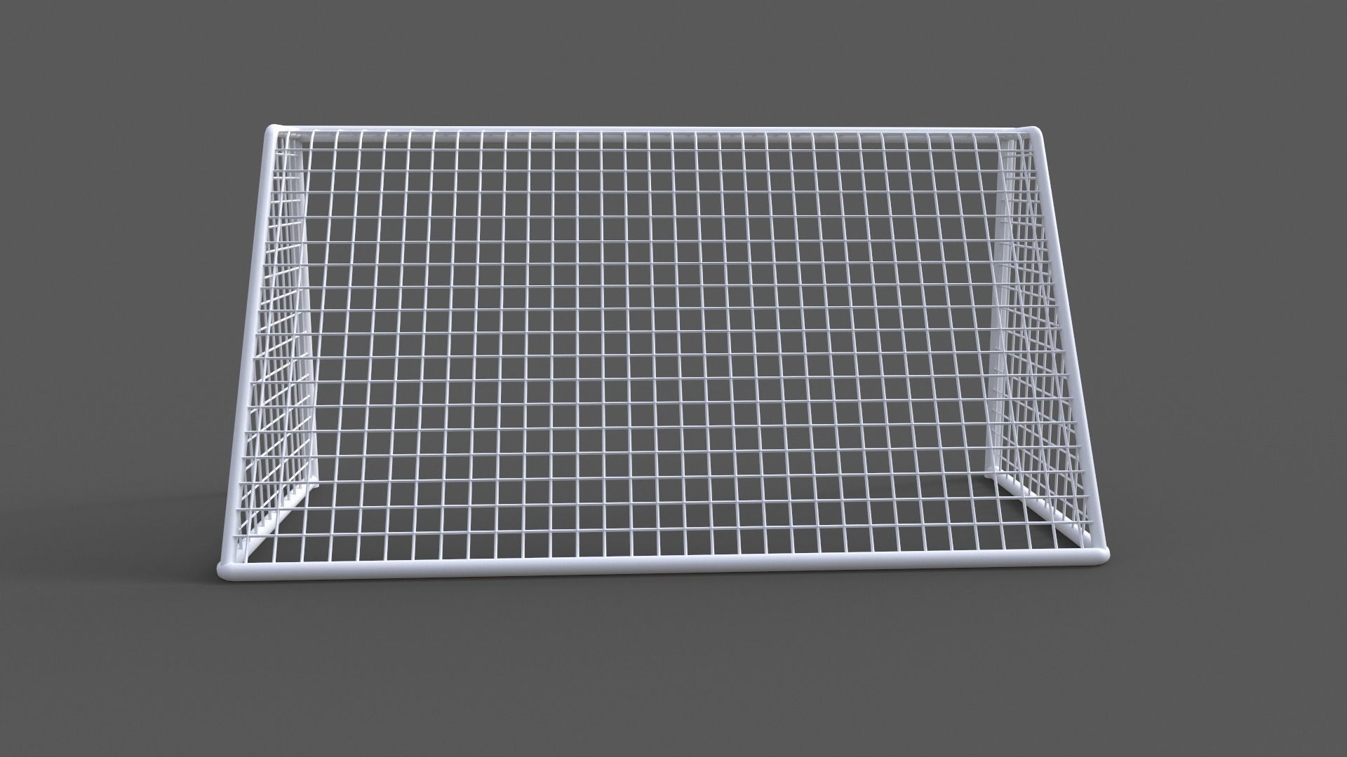 PBR Soccer Football Goal Post G Low-poly 3D model_6