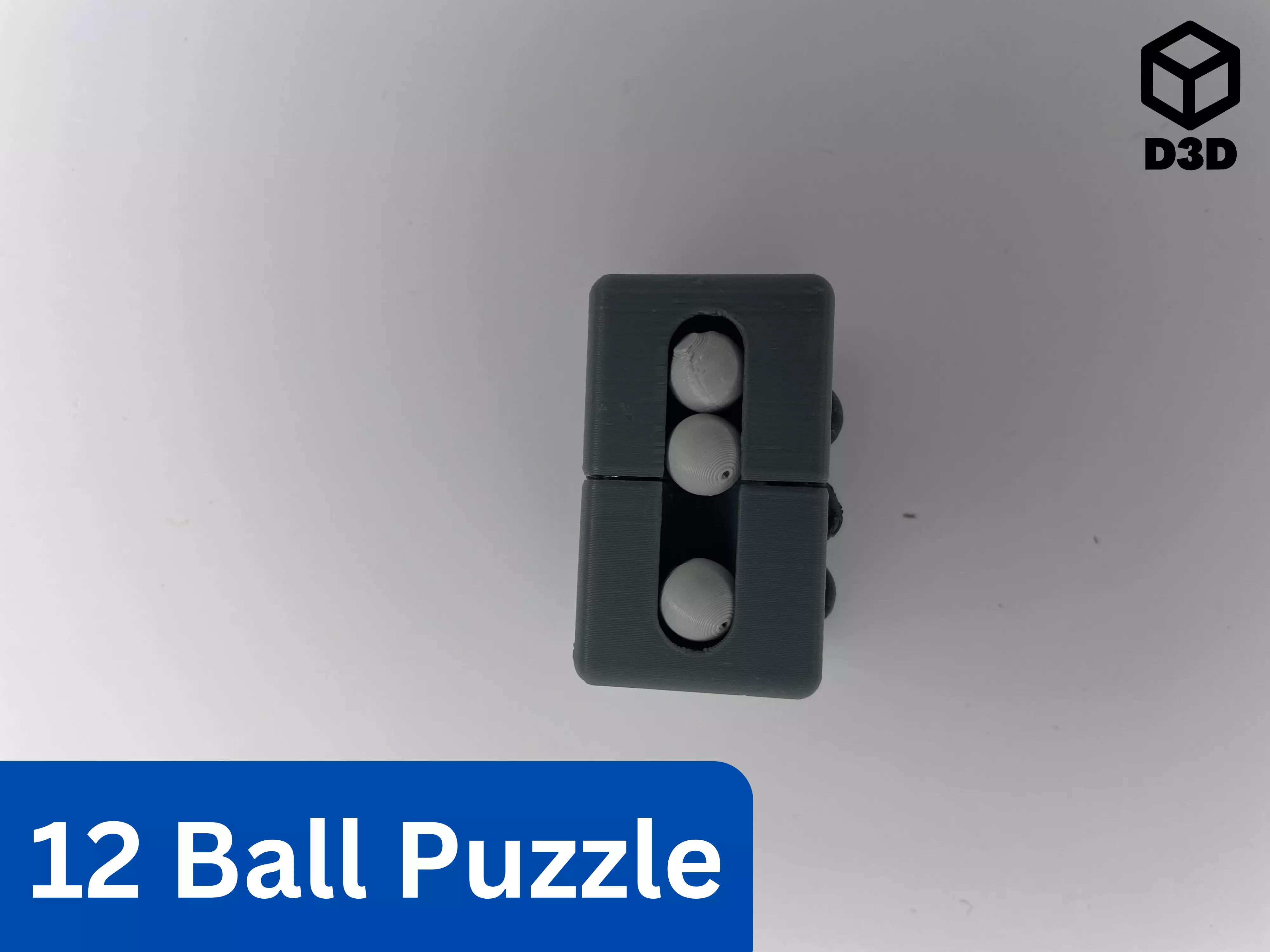 12 Ball Puzzle 3D print model_0