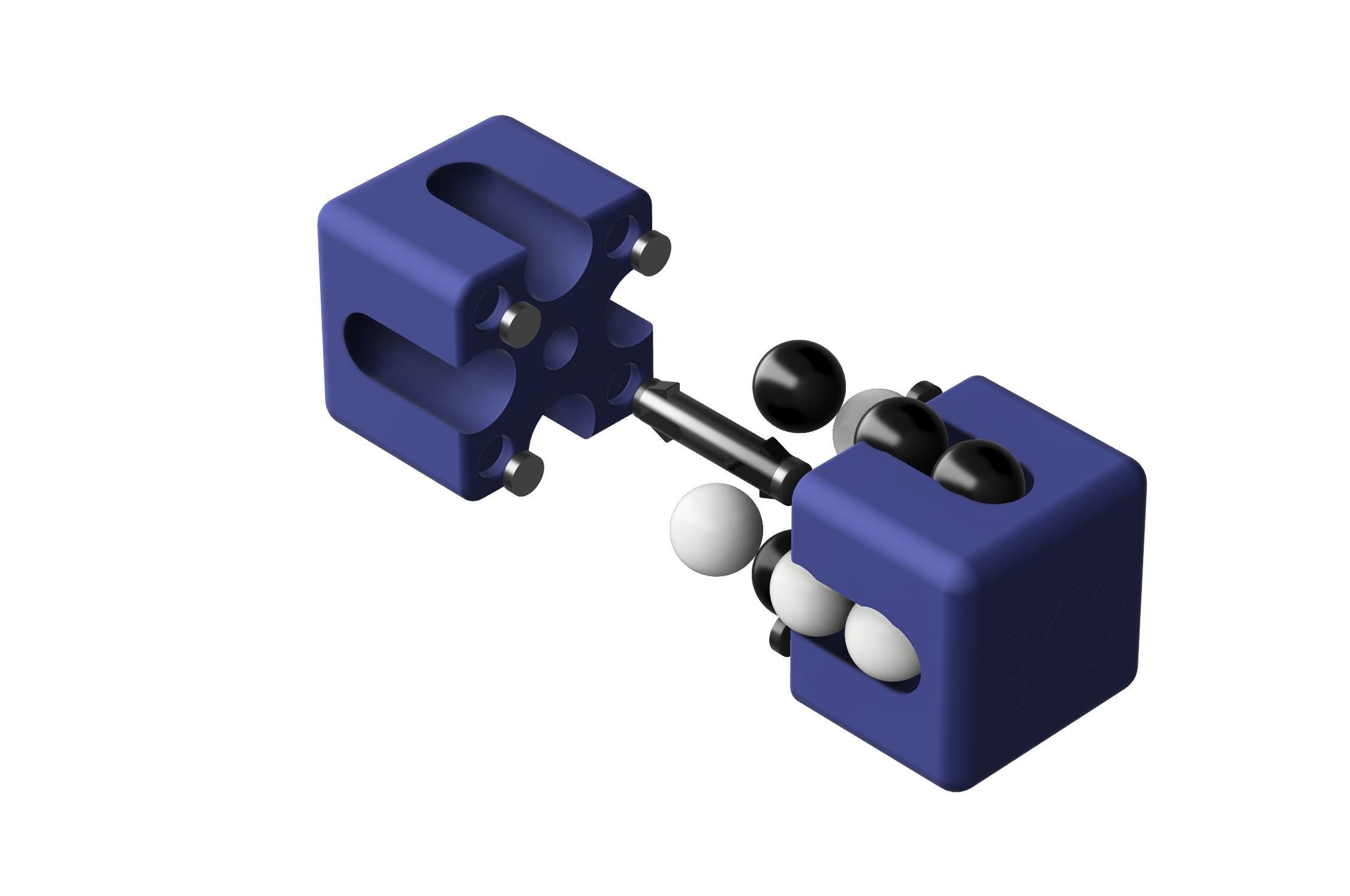 12 Ball Puzzle 3D print model_8