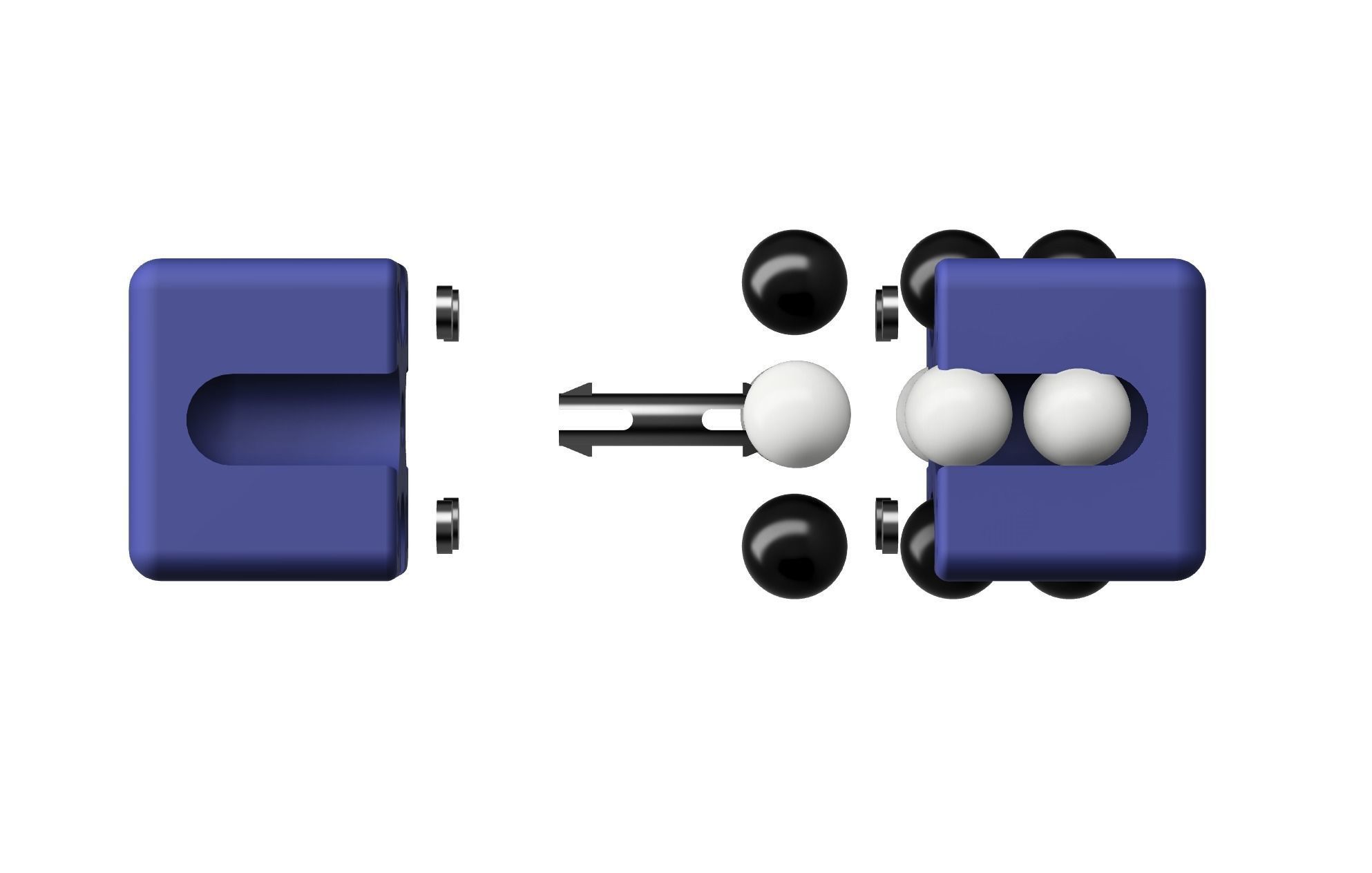 12 Ball Puzzle 3D print model_9