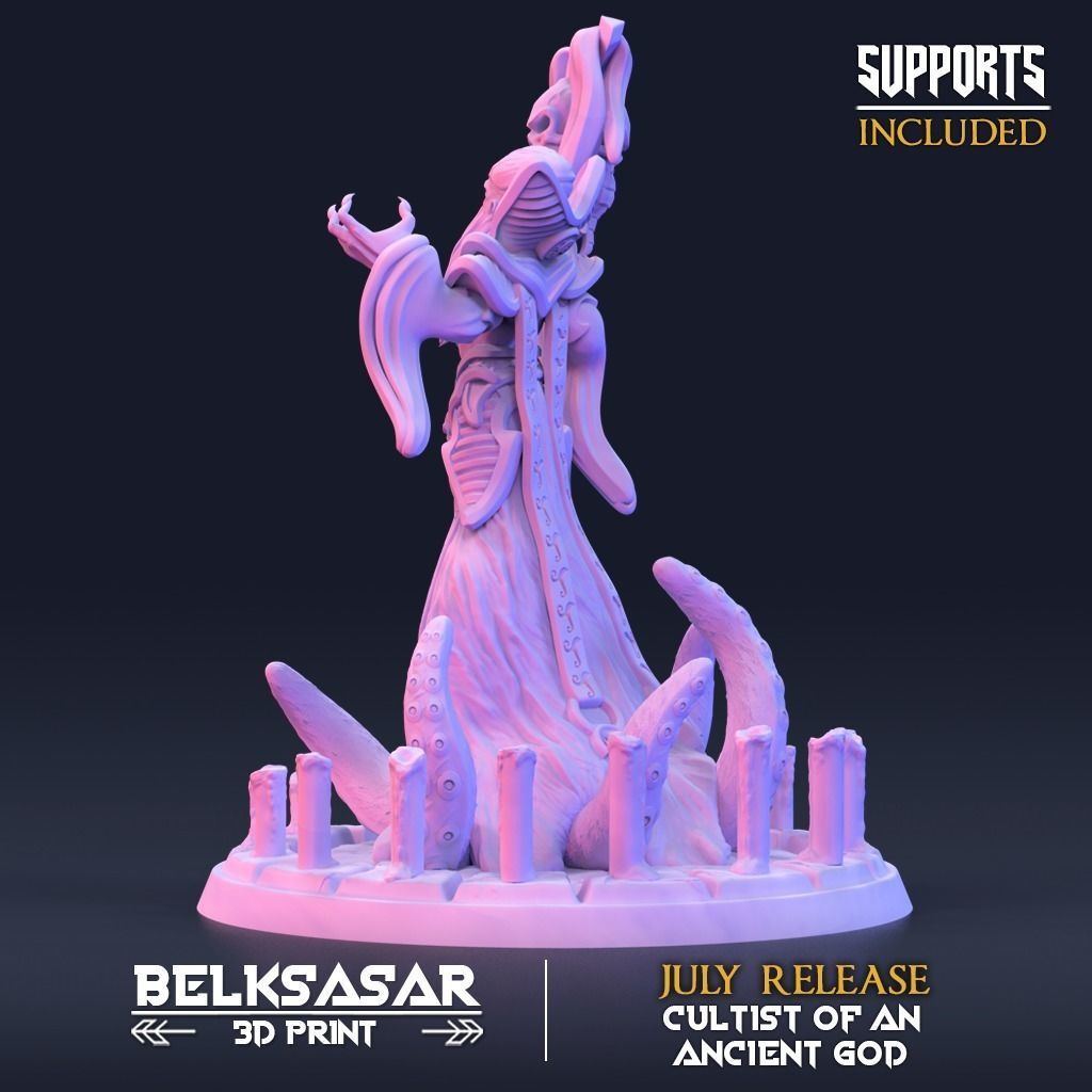 Ancient god Avatar 3D print model_1