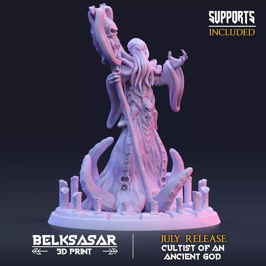 Ancient god Avatar 3D print model_0