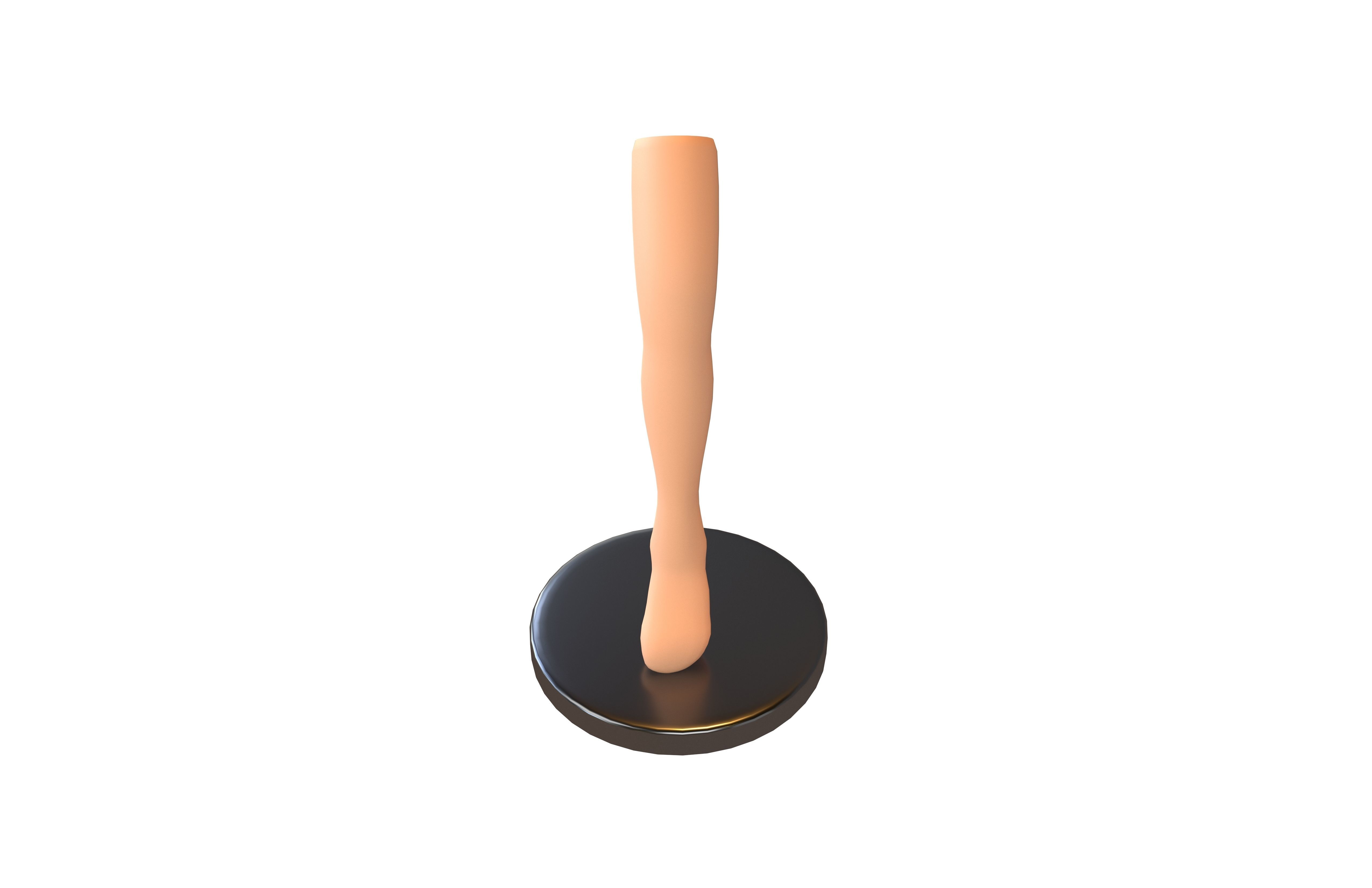 Fake Feet v1 002 Low-poly 3D model_2