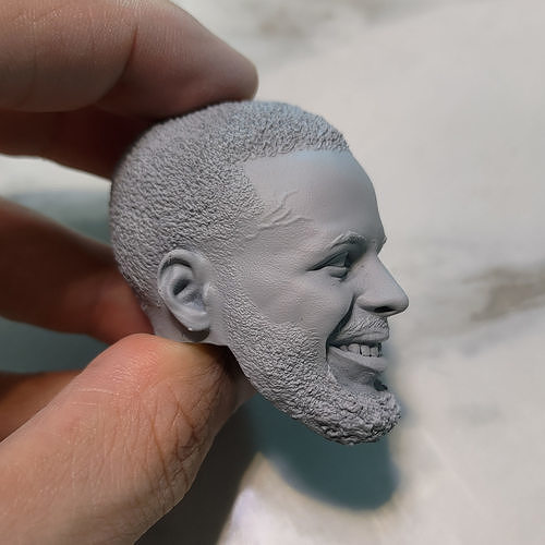 NBA Finals 2022 Finals MVP SC30 Free 3D print model
