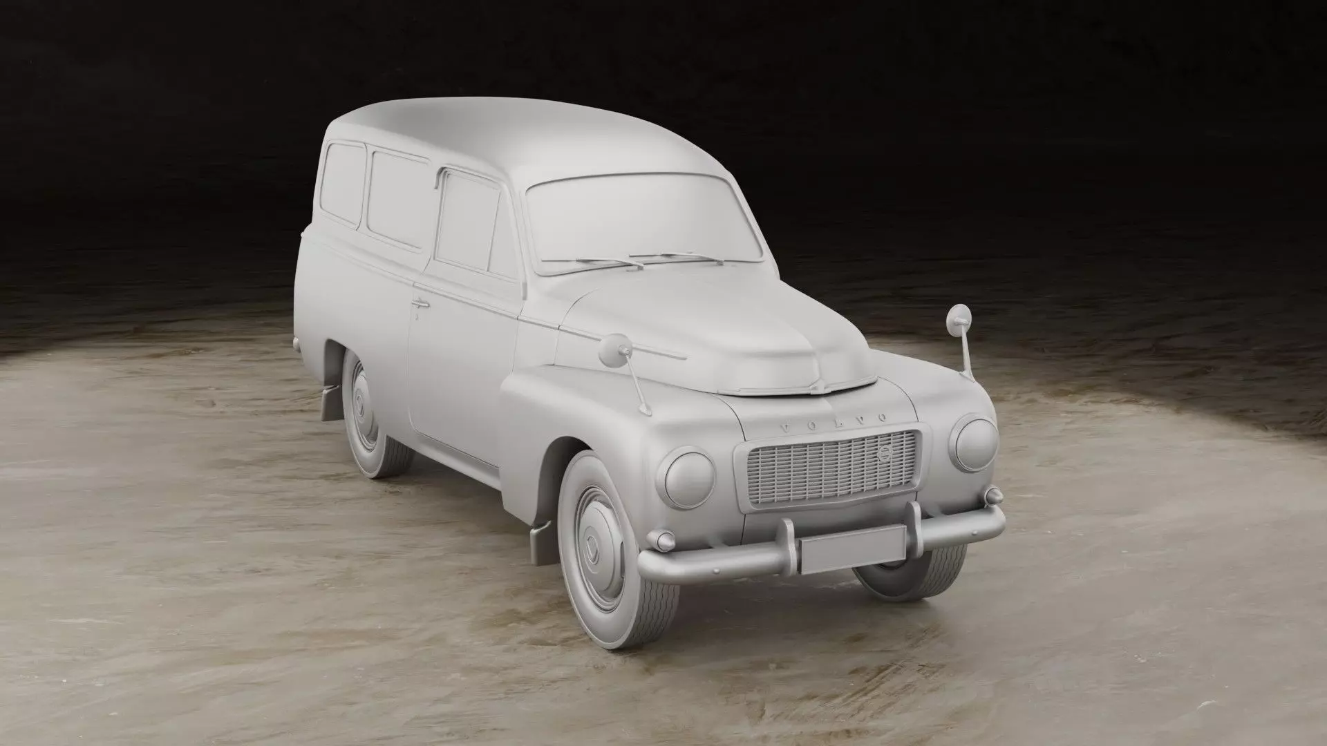 1965 Volvo Duett P210 stl for 3D printing 3D print model
