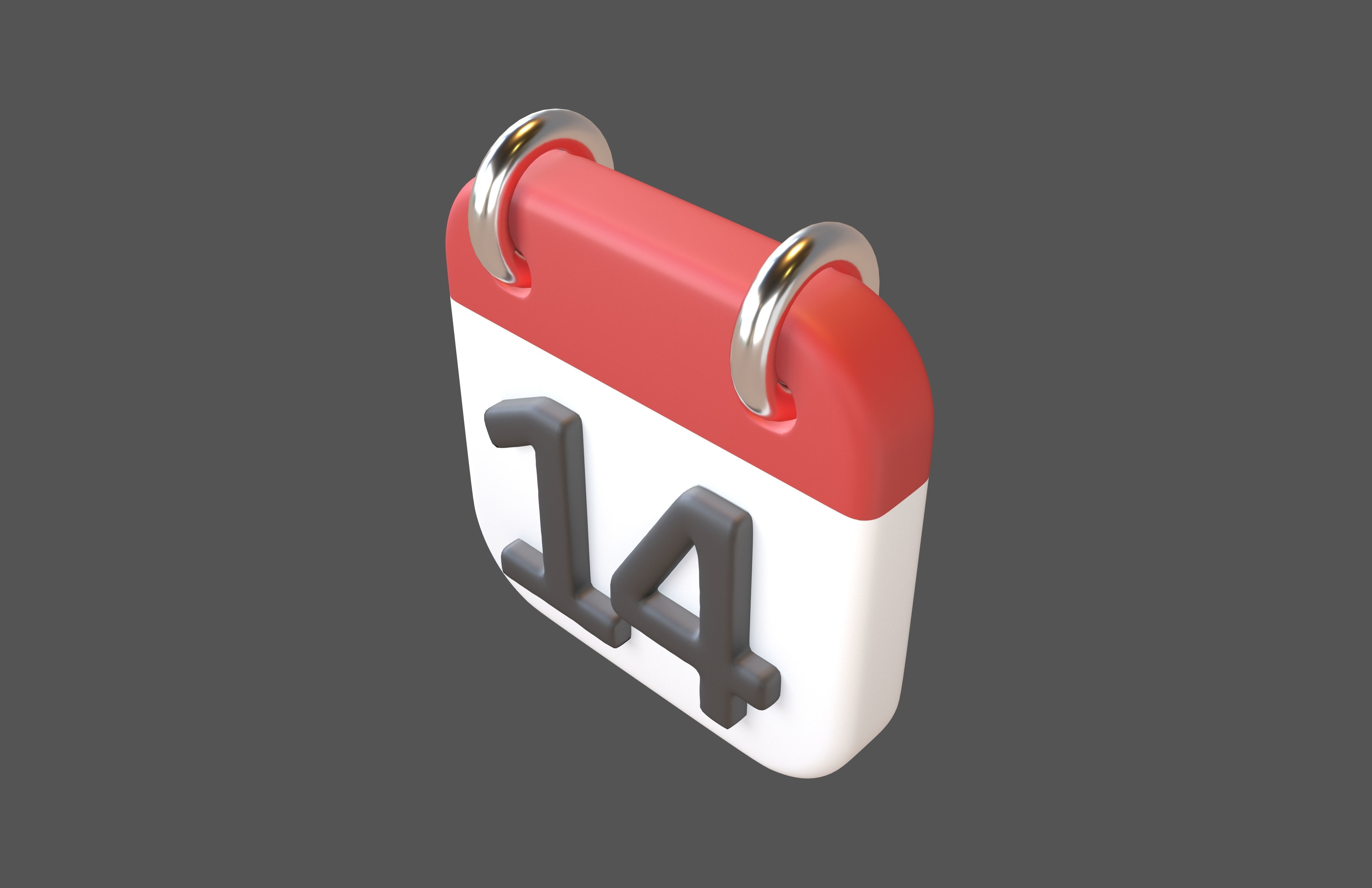 Calendar Icon Pack Vol 1 3D model_67