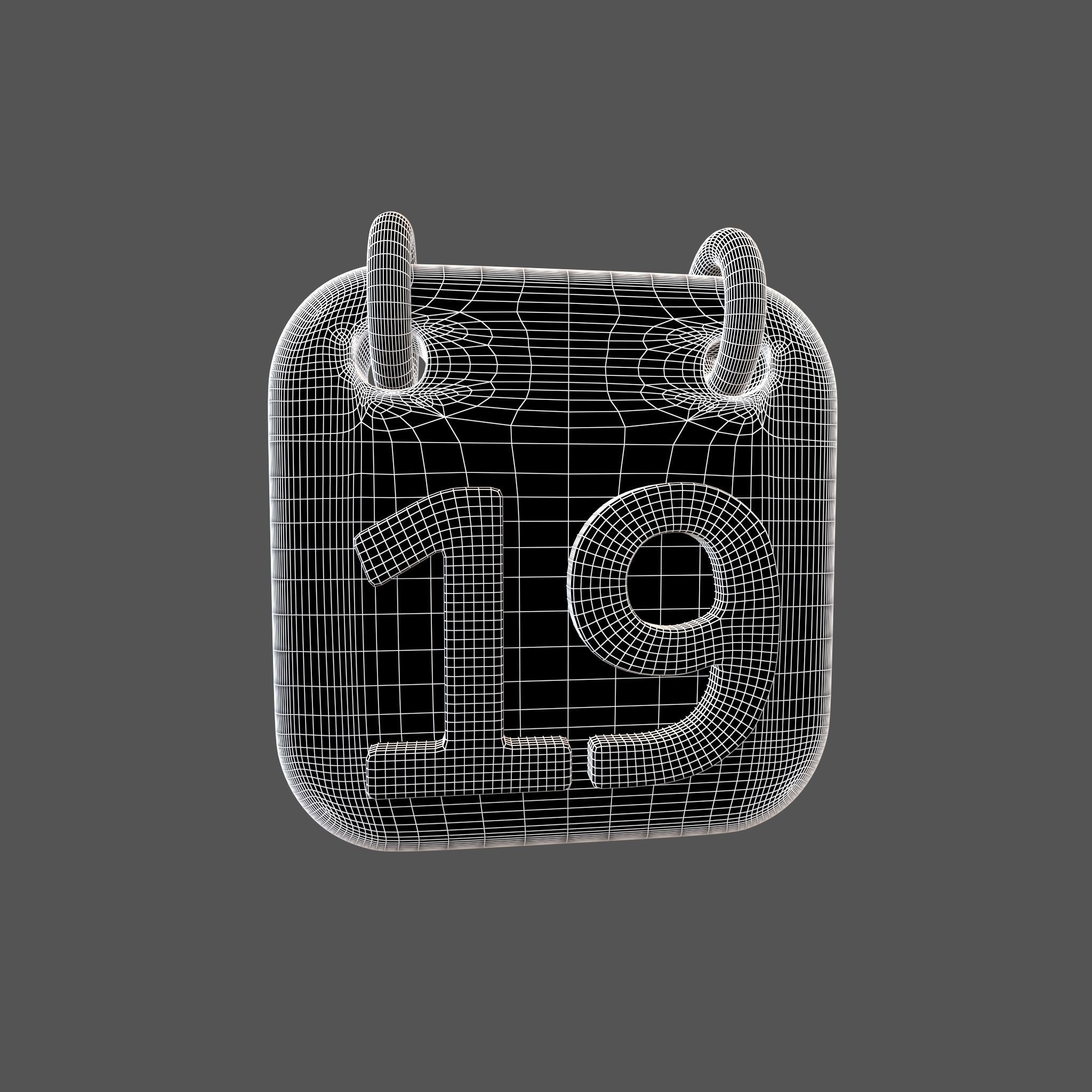 Calendar Icon Pack Vol 1 3D model_93