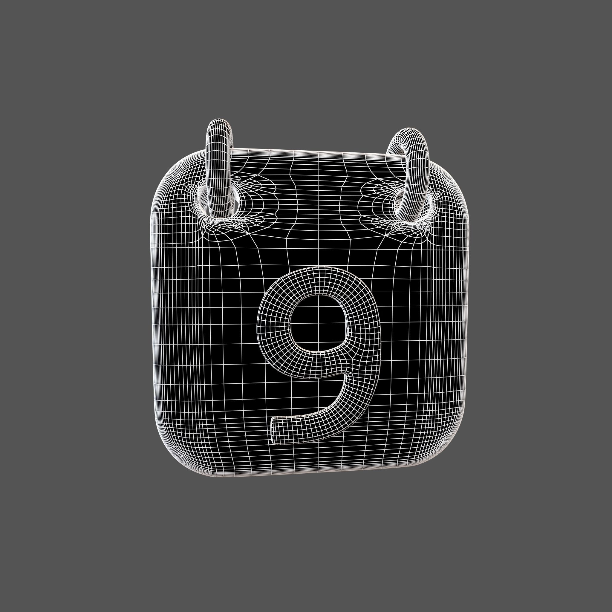 Calendar 1 To 10 Icon  Pack Vol 1 3D model_54