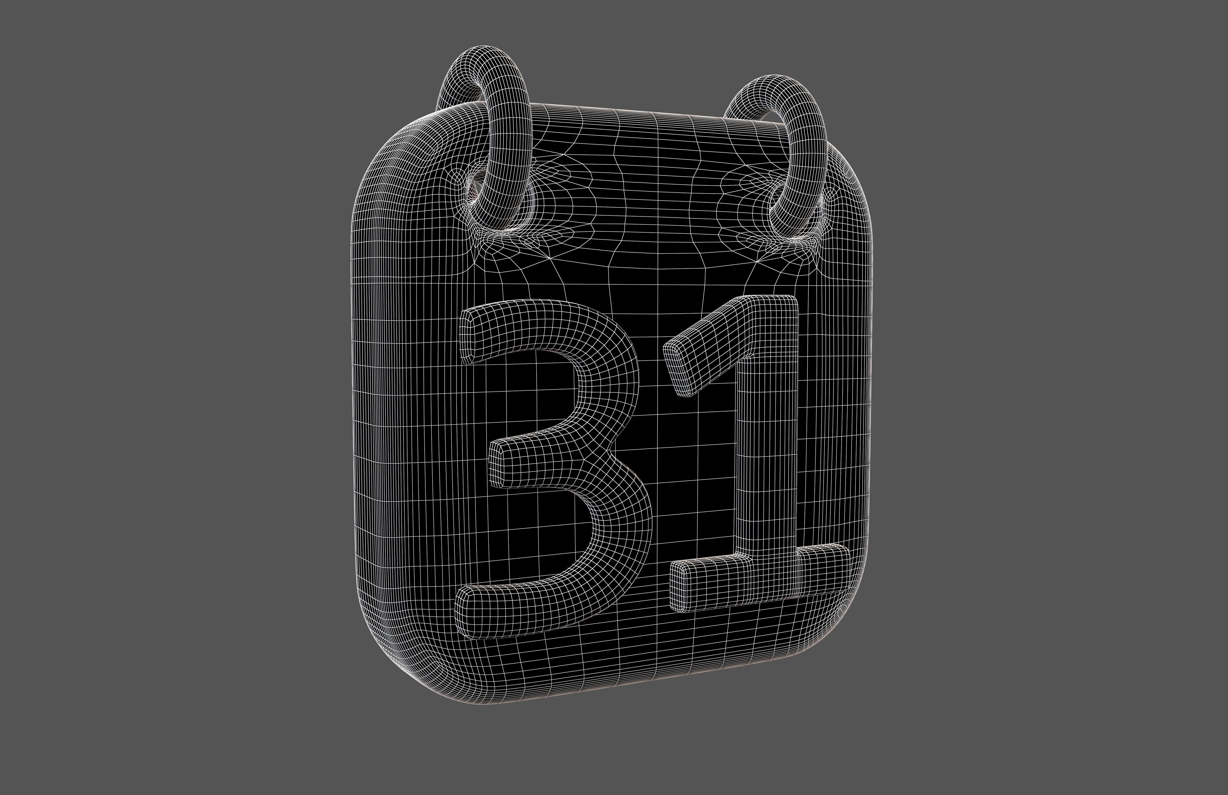 Calendar 1 To 10 Icon  Pack Vol 1 3D model_95