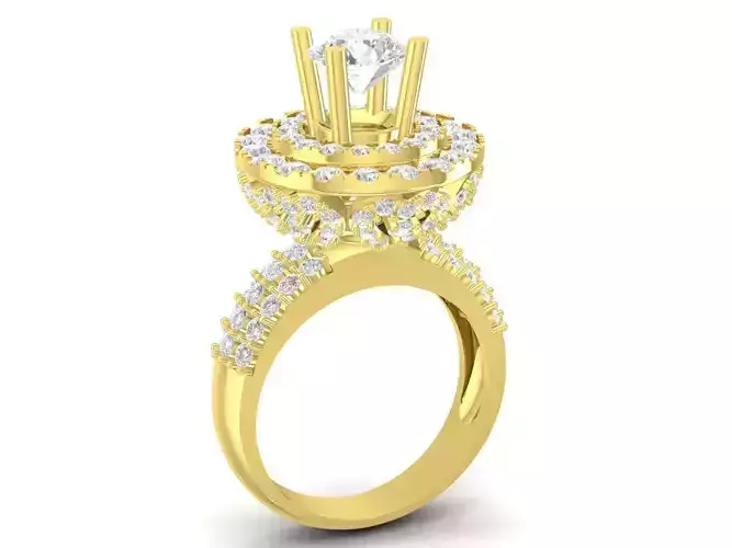 luxury diamond women ring 3430
